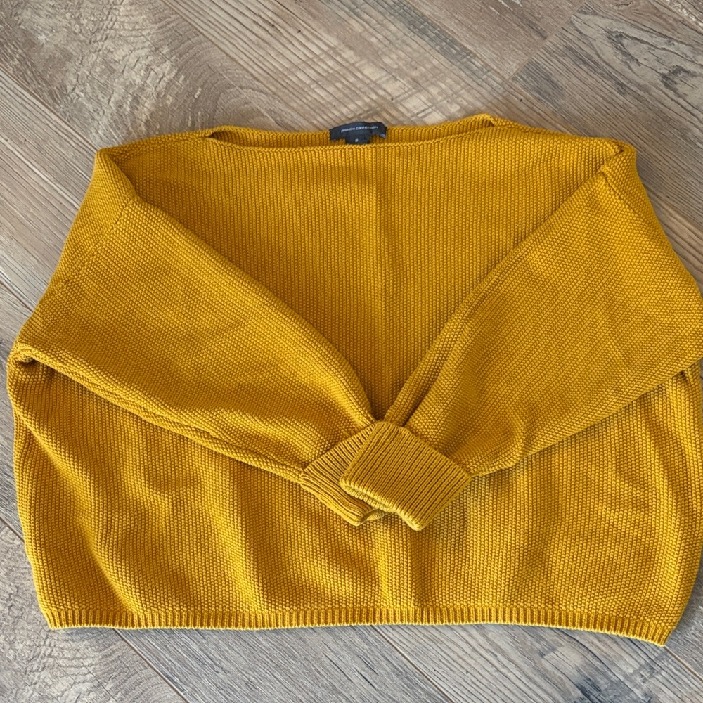 French Connection Sweater in Mustard